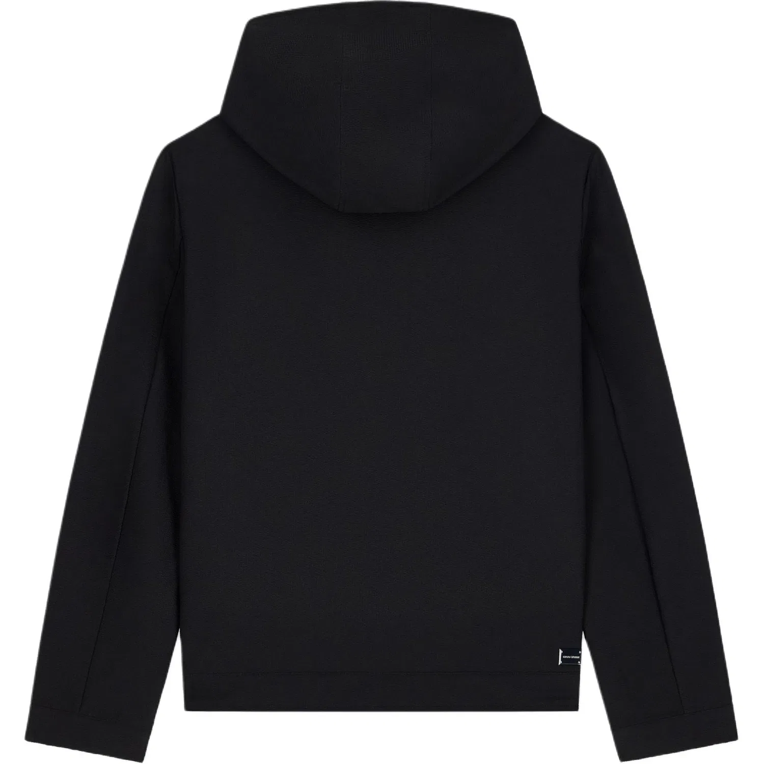 Мужской пуховик с воротником-стойкой, прямой крой Turtleneck, EMPORIO ARMANI, Black — фото 3
