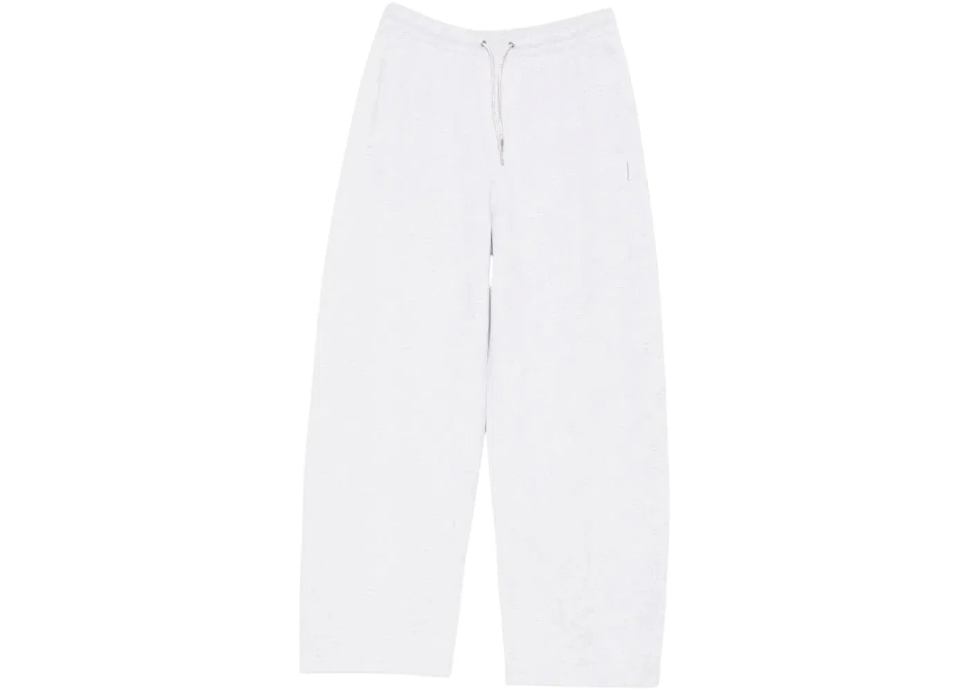 Женские спортивные брюки с принтом Rhinestone-Drawstring Alexander Wang, Light Heather Grey