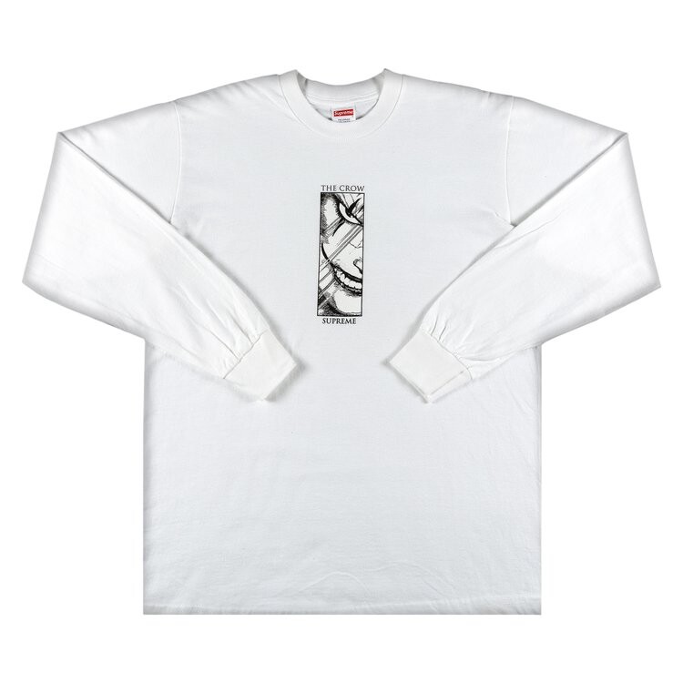 

Лонгслив Supreme x The Crow Long-Sleeve Tee 'White', белый