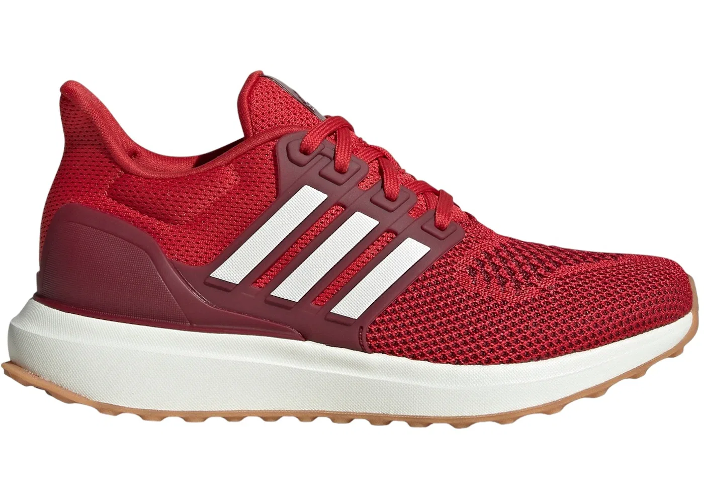 Детские спортивные кроссовки с технологией Bounce Adidas Ubounce DNA, Collegiate Red/Off White/Collegiate Burgundy
