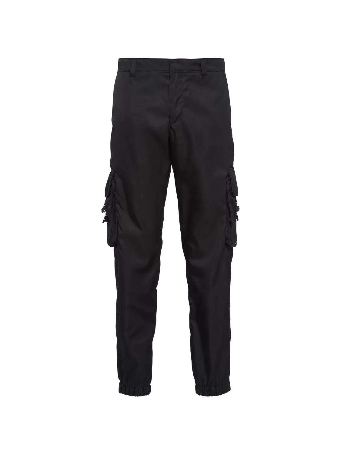 Брюки Re-Nylon черные Prada, черный