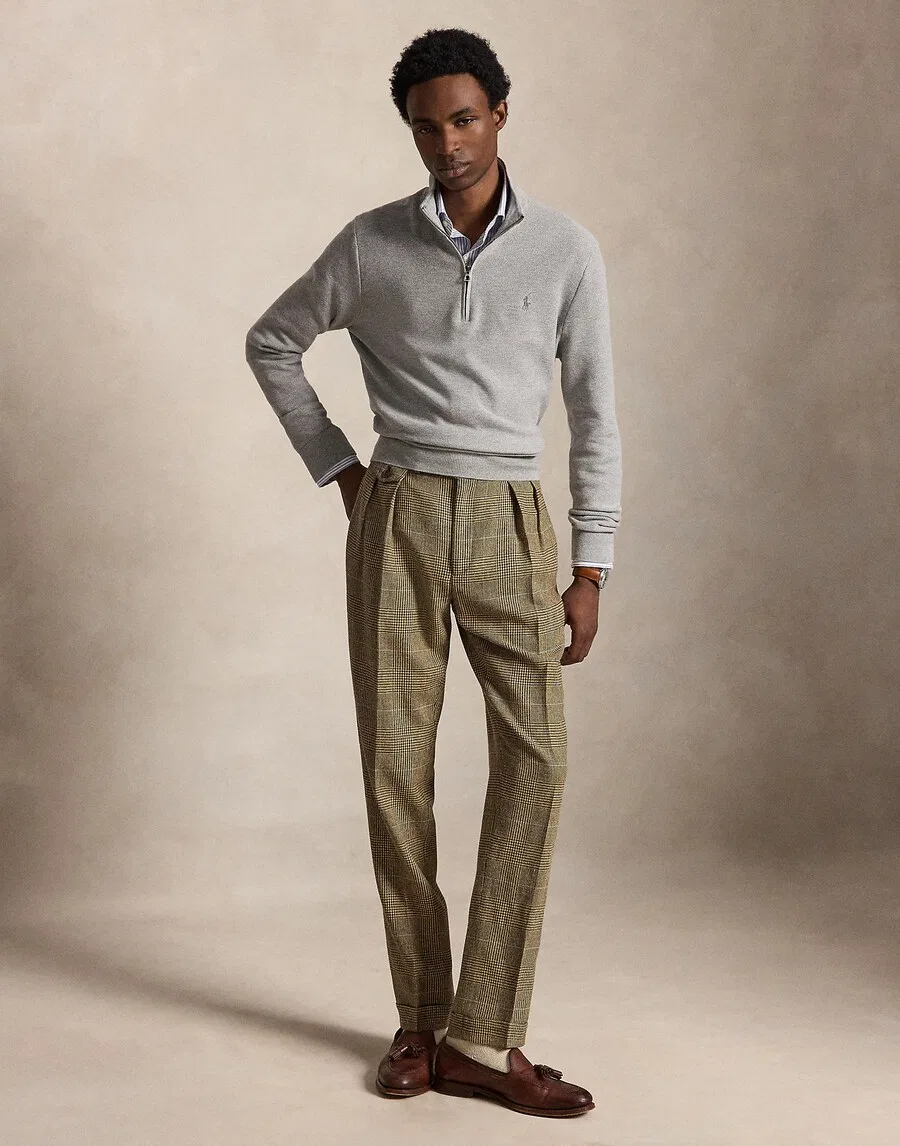 Свитер Polo Ralph Lauren светло-серого цвета — фото 4