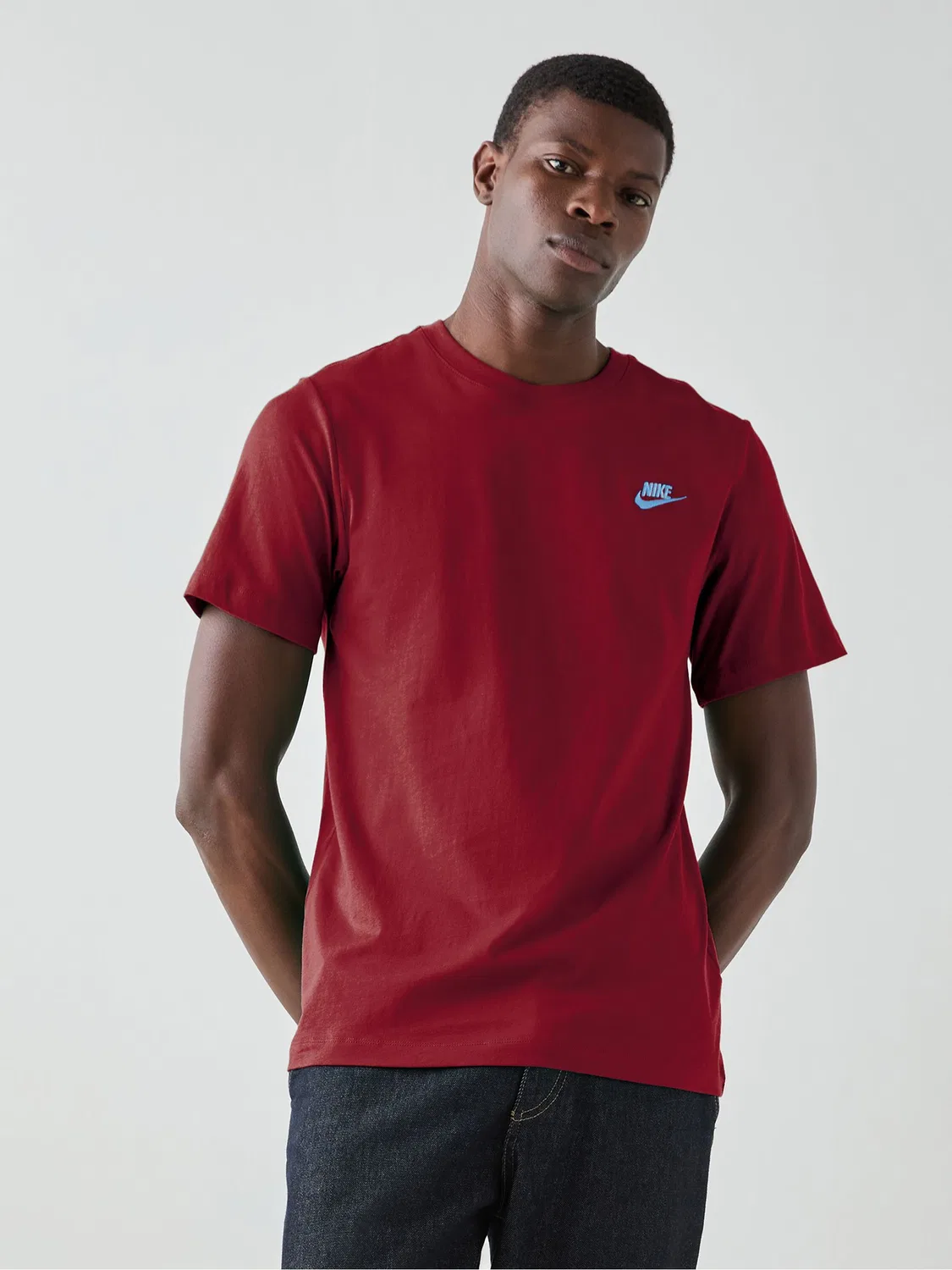 Футболка повседневная Nike Club, Tough Red