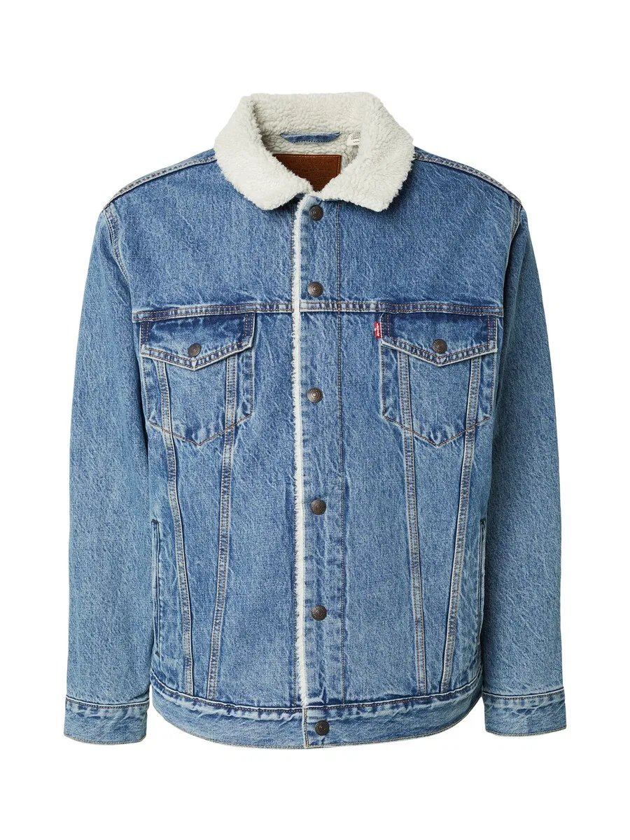 Куртка LEVI'S межсезонья, светло-голубая