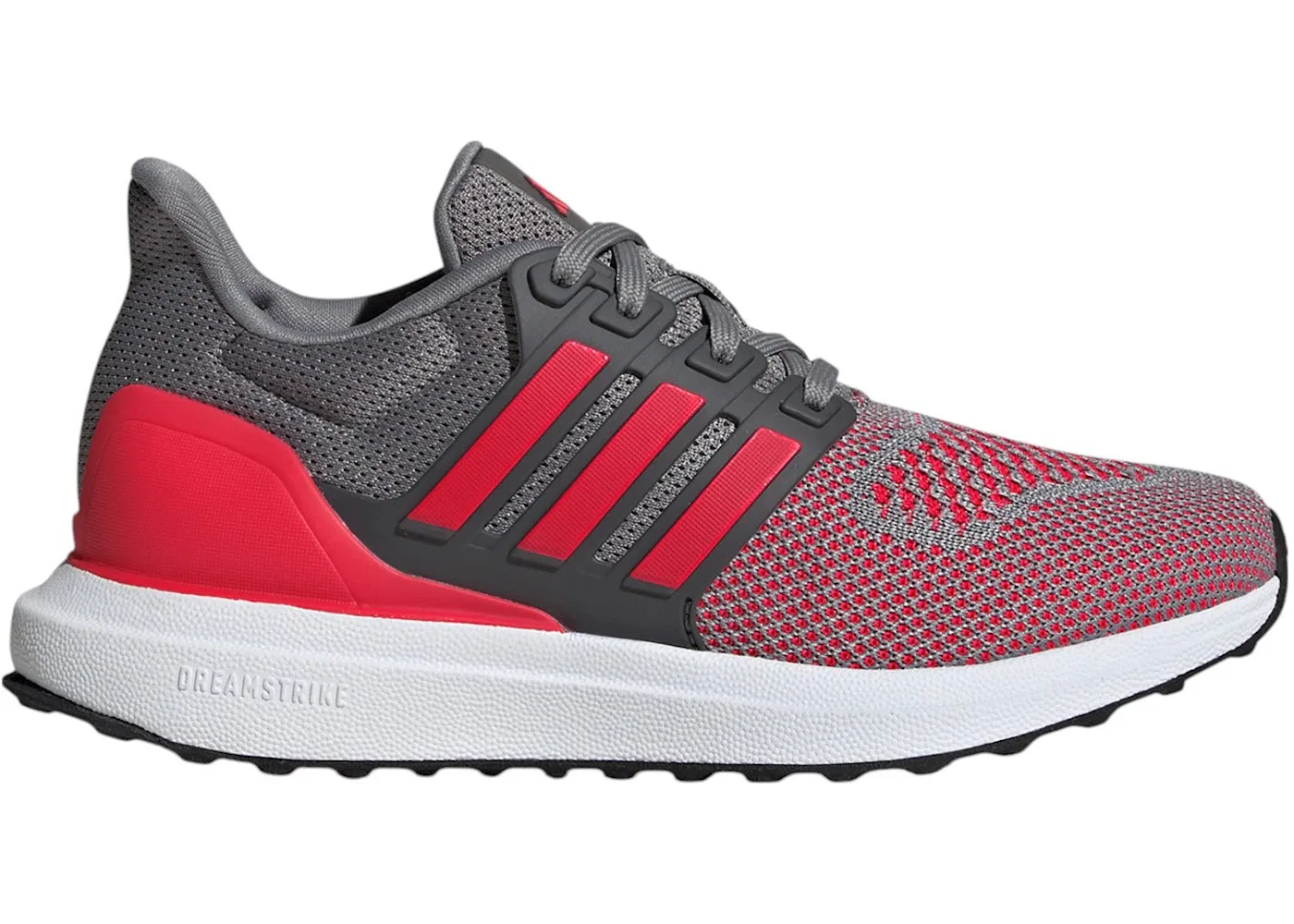 Детские кроссовки для мальчиков с амортизацией Adidas Ultradream DNA, Grey Three/Lucid Red/Grey Six