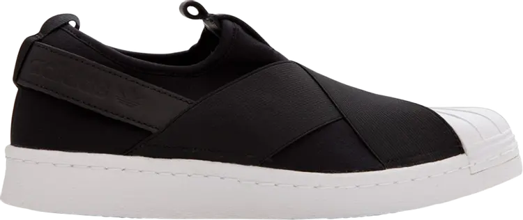 

Кроссовки Adidas Wmns Superstar Slip-On 'Black', черный