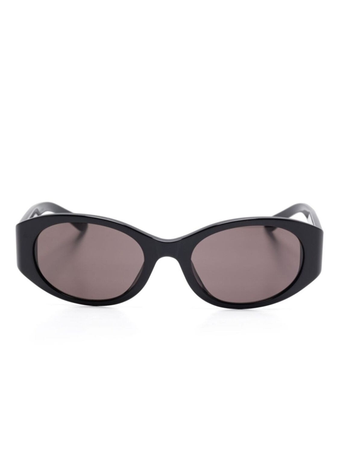 

Balenciaga Eyewear солнцезащитные очки в овальной оправе, черный