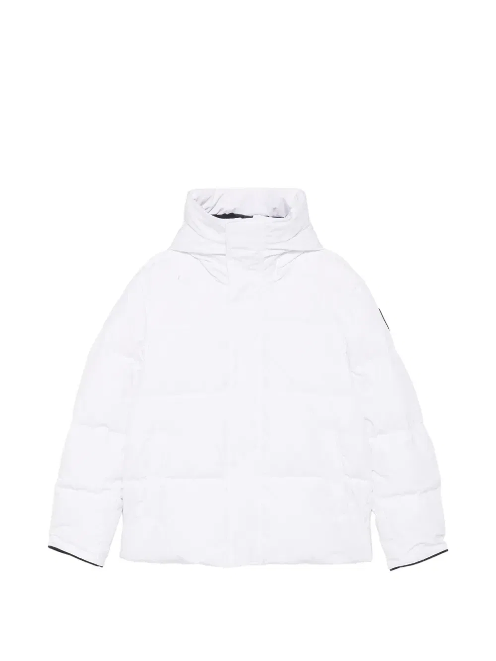 Пальто с нашивкой-логотипом Canada Goose, белый
