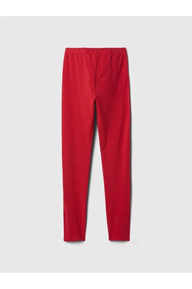 Детские леггинсы для девочек хлопковые Gap, Red-003 — фото 2