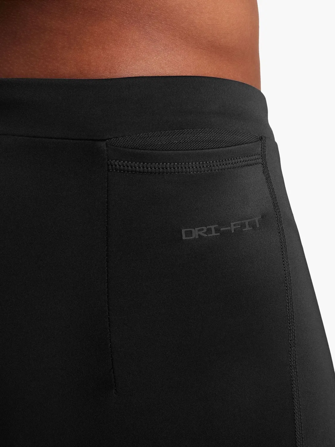 Шорты для бега Nike Fast Dri-FIT, черные — фото 4