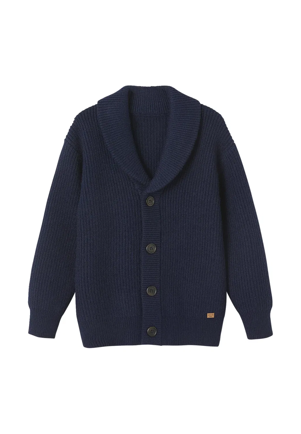 Jungen Strickjacke, Musterstrick - кардиган Vertbaudet, Marine