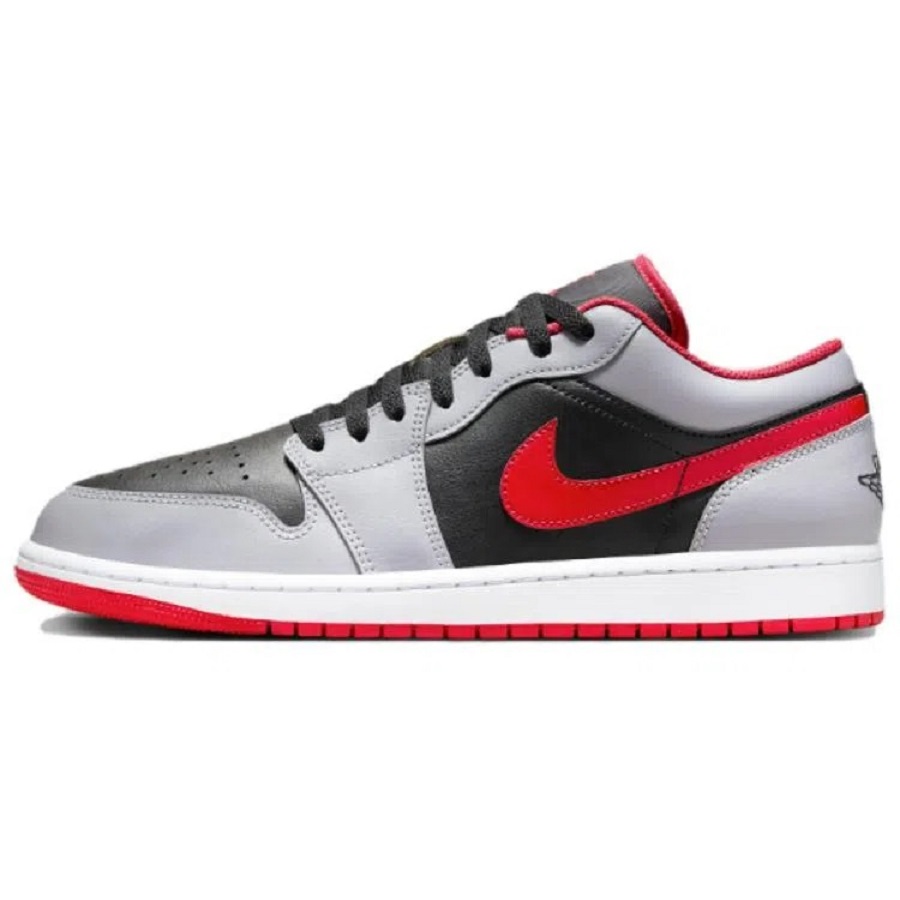 

Кроссовки Nike Air Jordan 1 Low, серый/черный/красный (Размер US 9 EUR 42.5)
