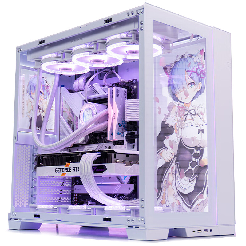 

Корпус Lian Li Bauhaus O11D Evo Custom Rem, Full Tower, белый/рисунок