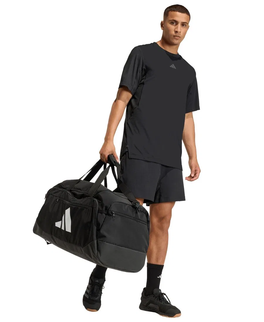 Футболка с коротким рукавом D4T Prime Lift 3-Stripes adidas, Black — фото 2