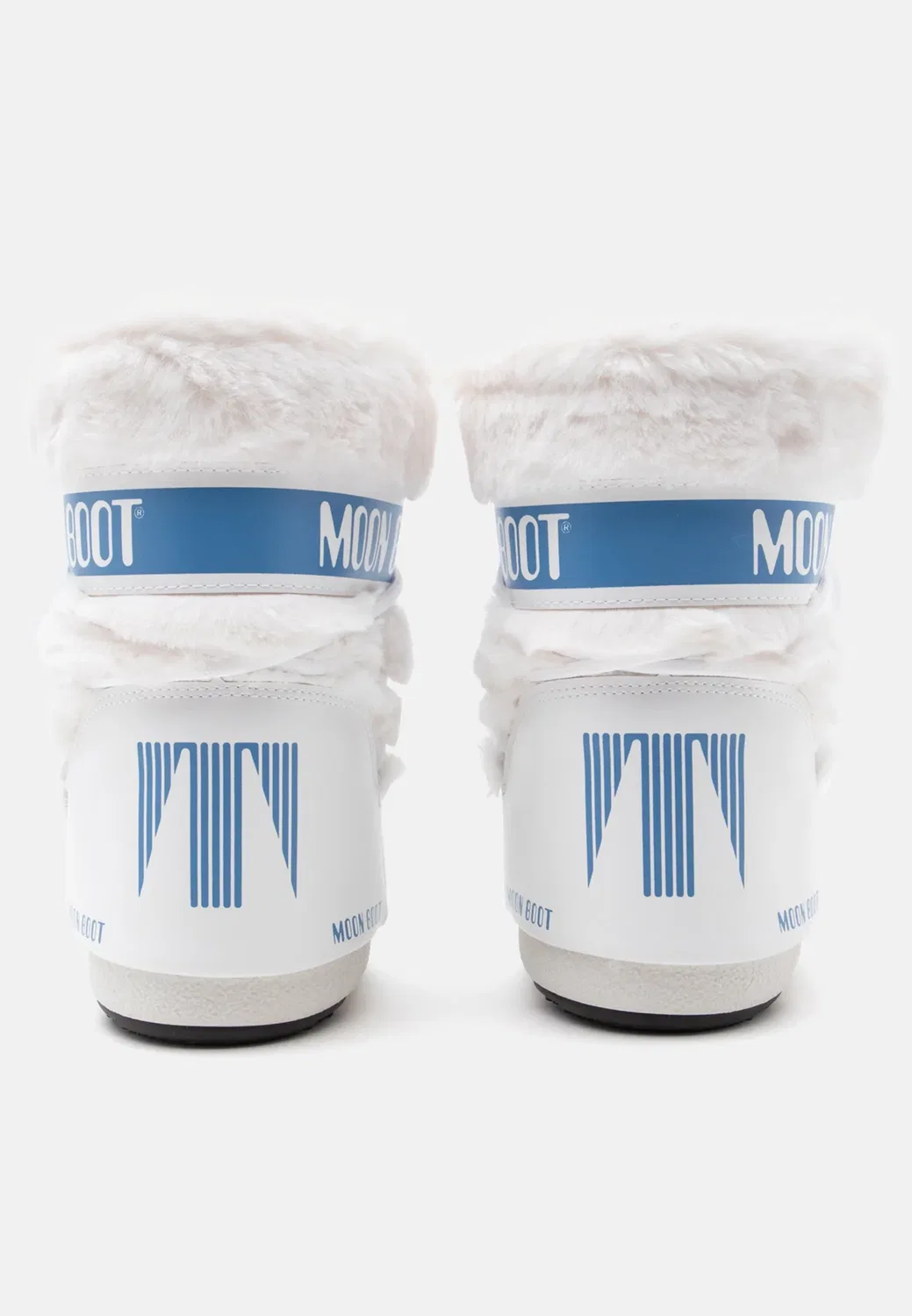 Mb icon little yeti - зимние ботинки Moon Boot, White — фото 3