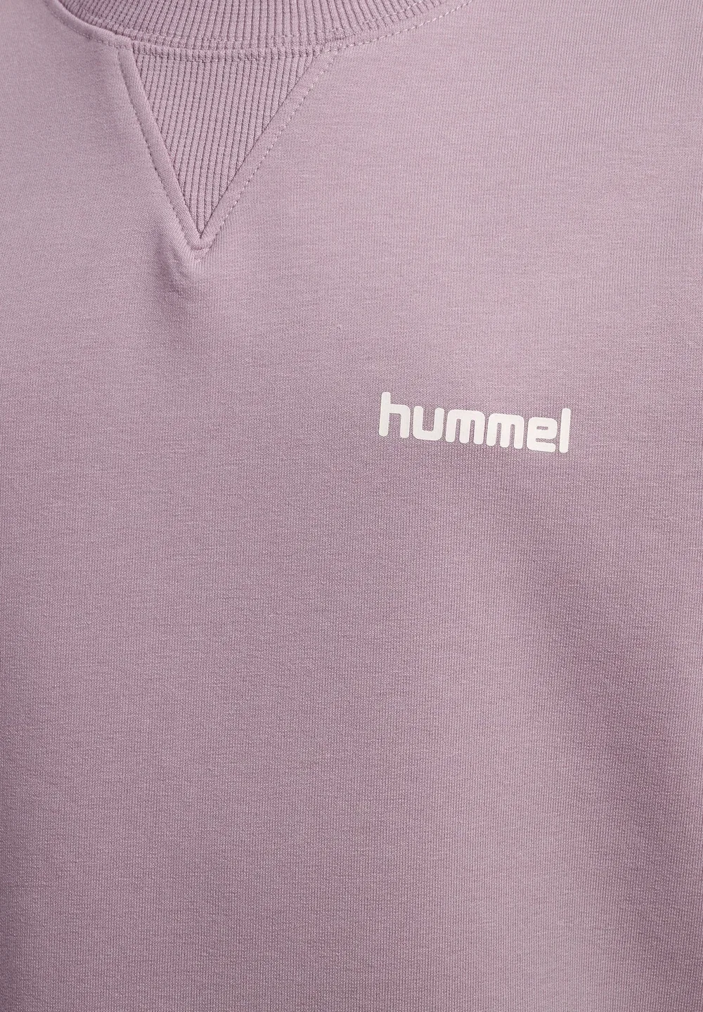 Hmljr легкая толстовка с коротким рукавом, унисекс - базовая футболка Hummel, Sea Fog — фото 3