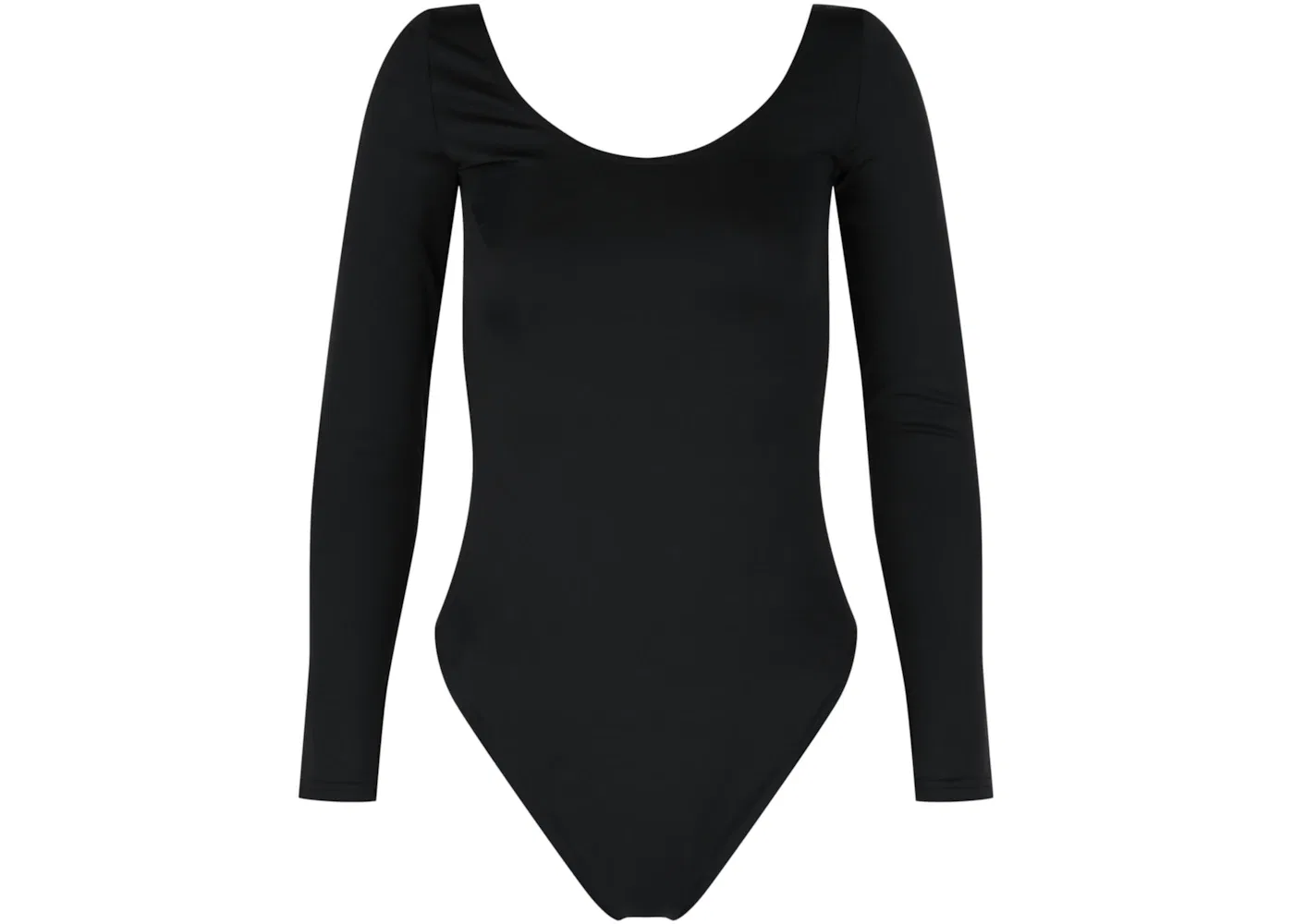 Женское боди Dancer Matte Spandex Bodysuit Balenciaga, Black