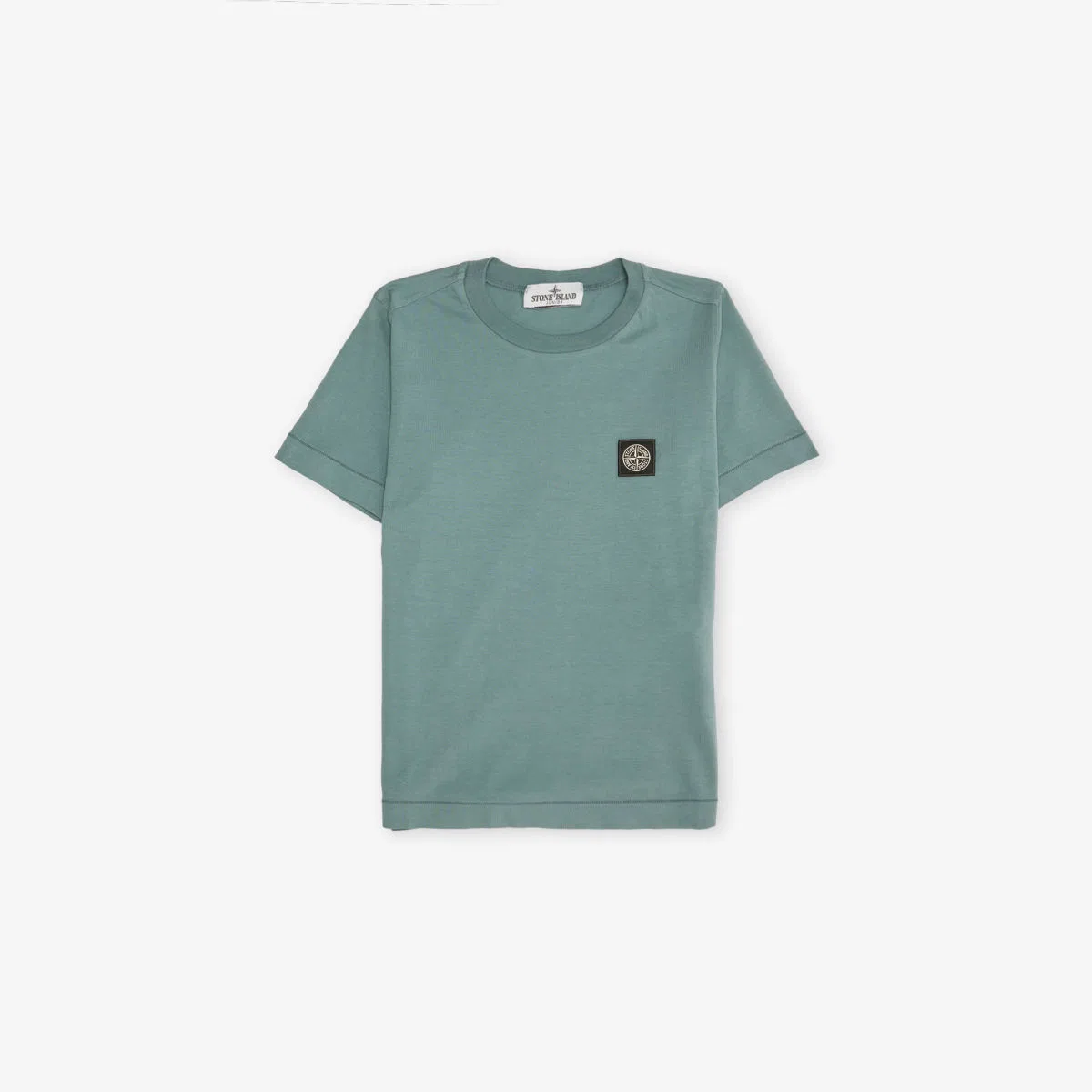 Хлопковая футболка с фирменным логотипом, размер 2-14 лет Stone Island, синий