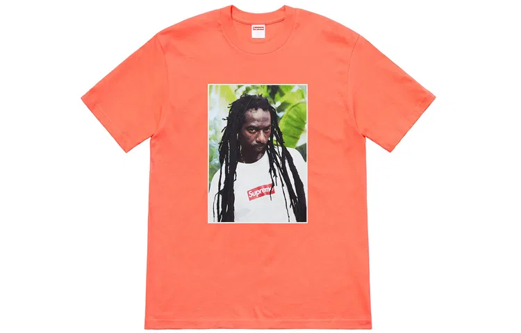 Футболка с принтом Buju Banton Supreme, Black