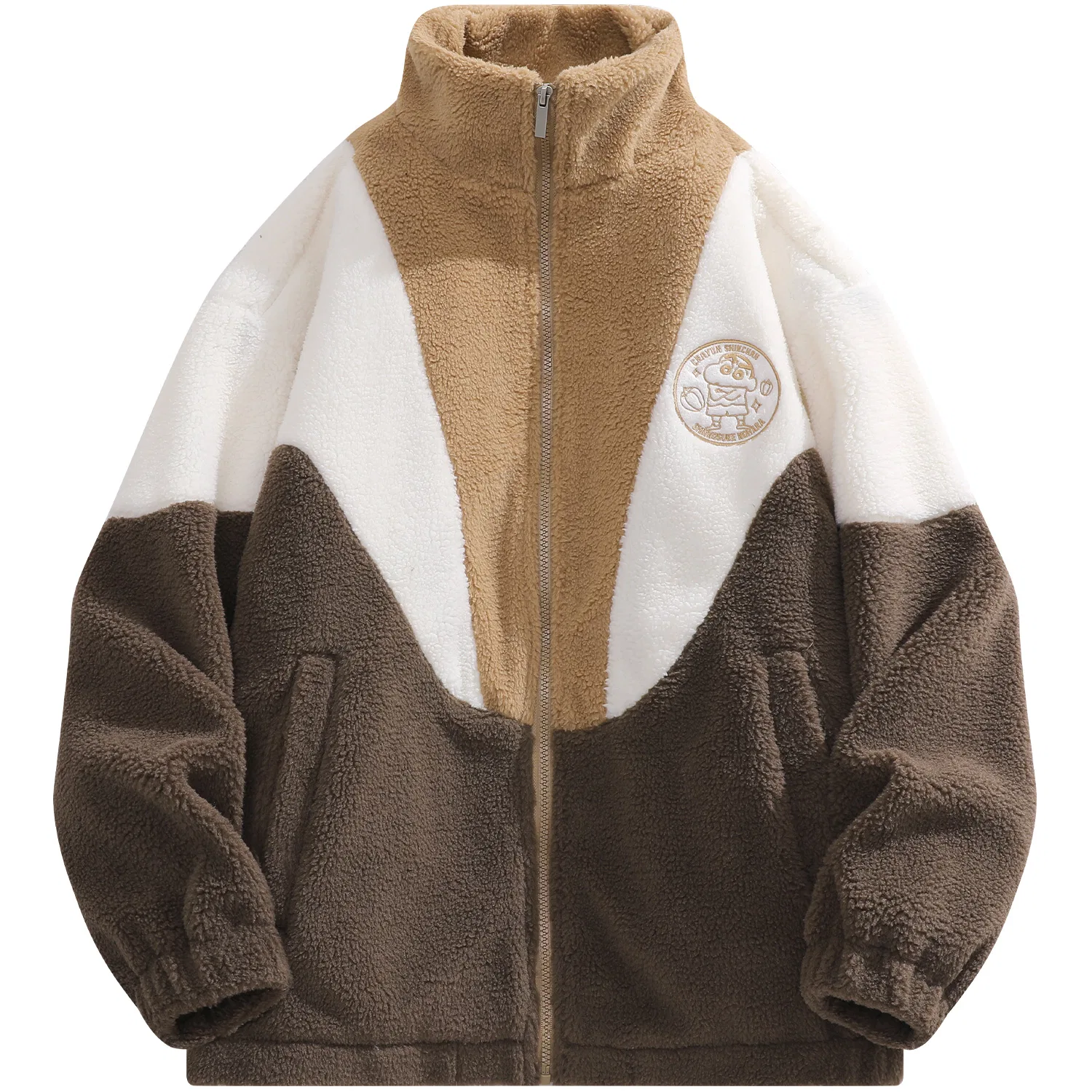 Детское пальто из вельвета Unisex Crayon Shinchan, Brown