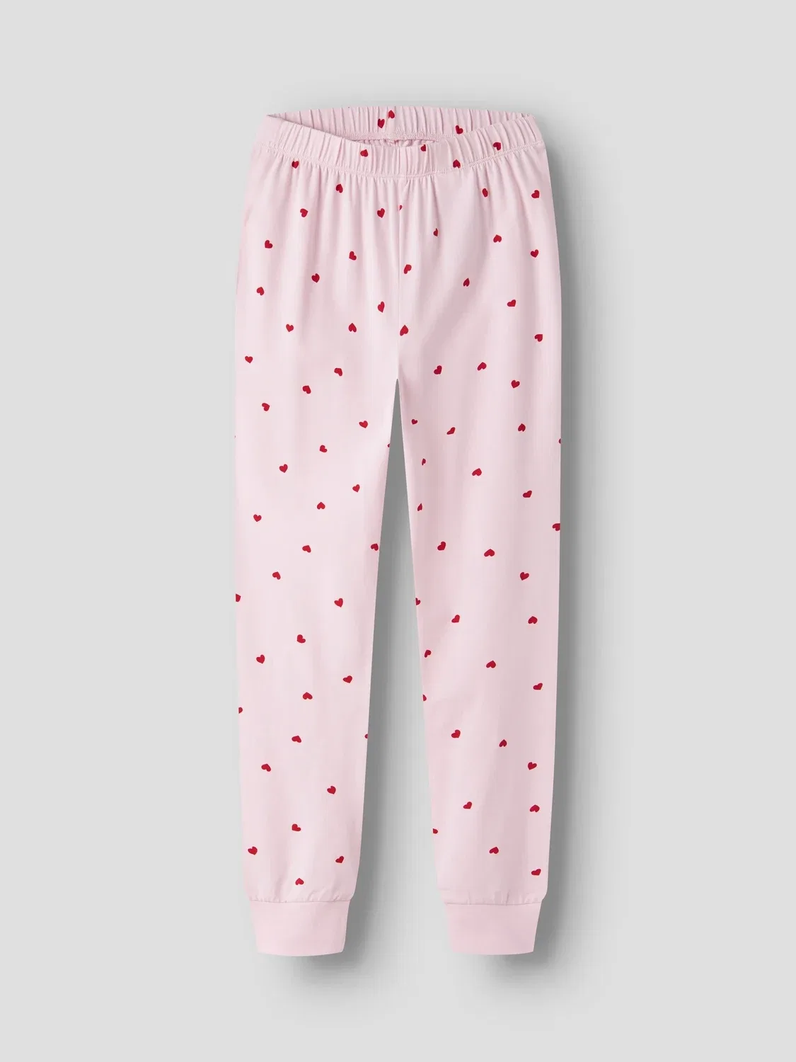 Пижама с принтом сердечек NKFNIGHTSET PEYOTE HEARTS Name It, розовый — фото 2