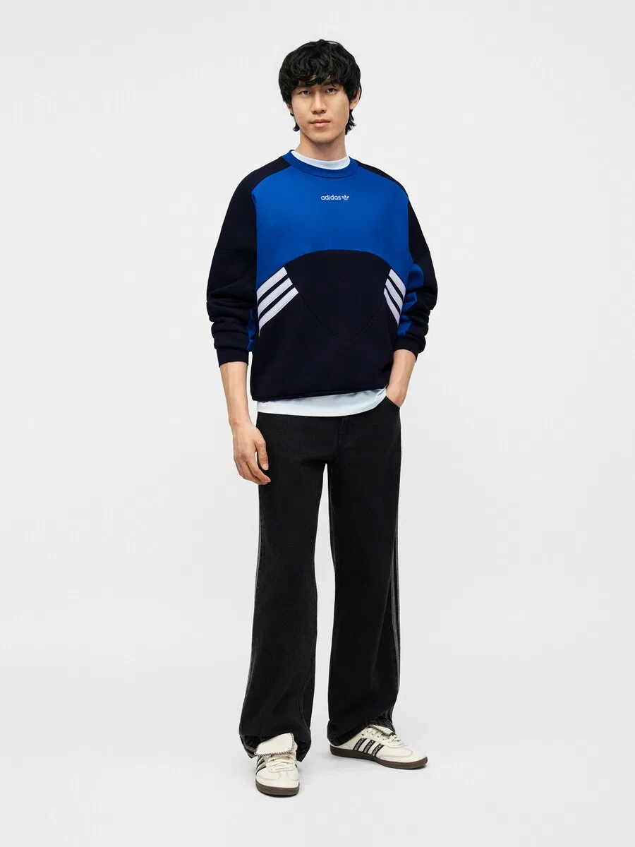 Толстовка ADIDAS ORIGINALS 'Мюнхен 93' черного цвета — фото 4
