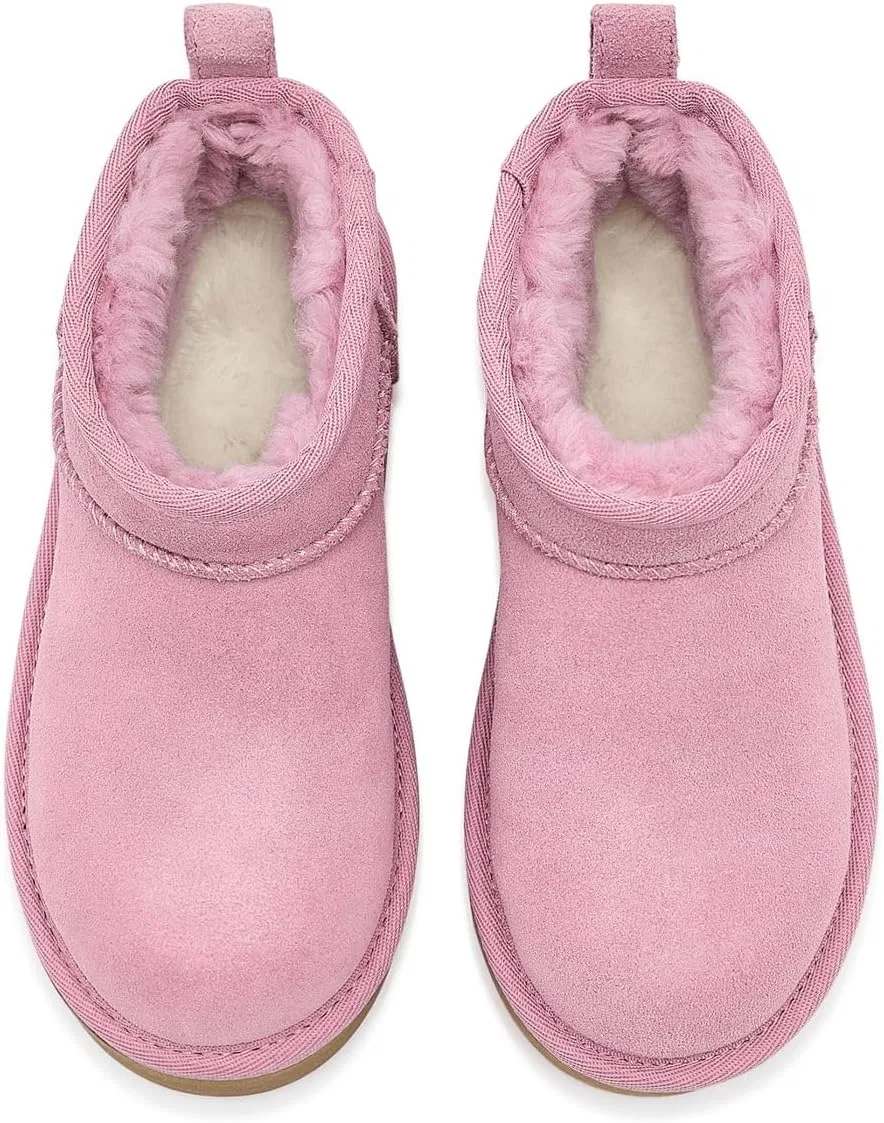 Детские ботинки для девочек Classic Ultra Mini Platform UGG, Dusty Orchid — фото 2