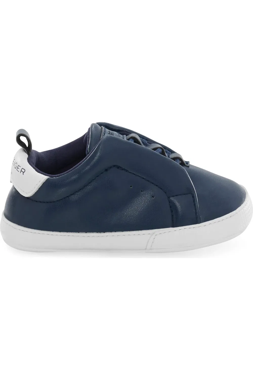 Детские кеды slip-on на эластичных шнурках Laney Kurt Geiger London, темно синий — фото 2
