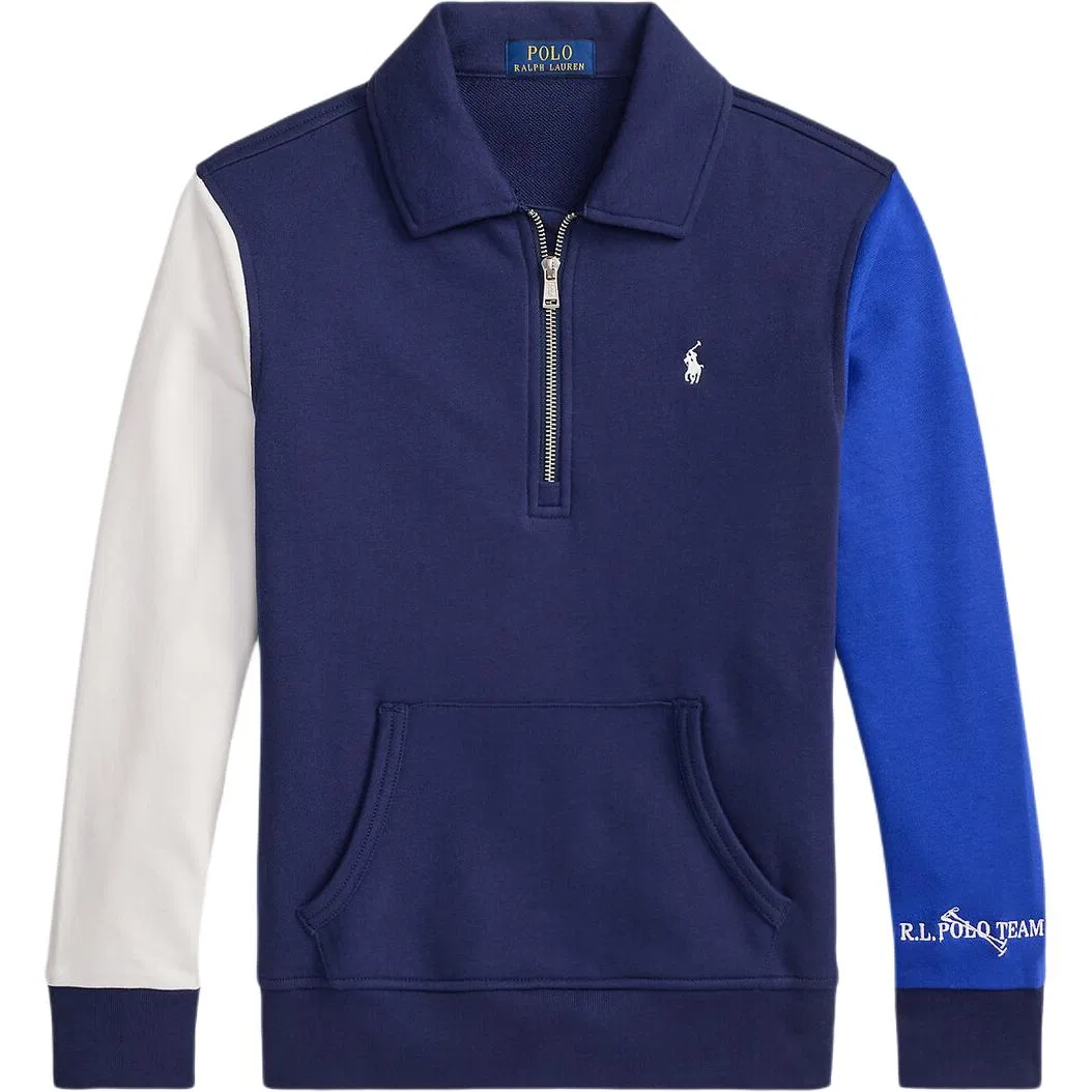 Детский свитшот с отложным воротником, Polo Ralph Lauren, Multicolor