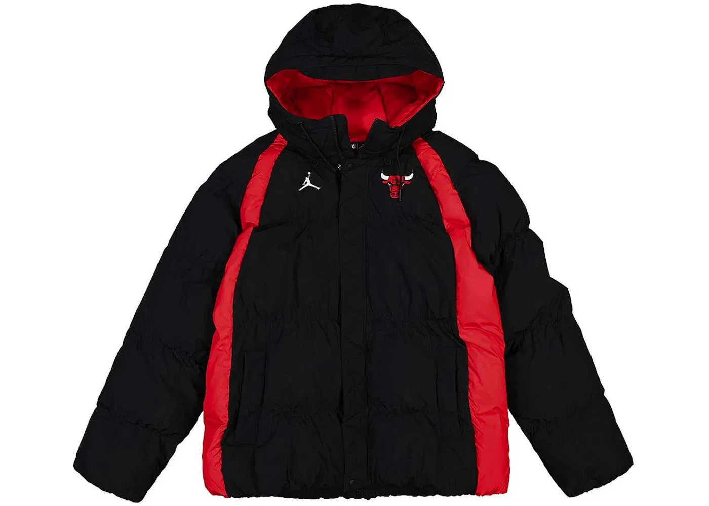 Мужская куртка свободного кроя Chicago Bulls Jordan, Black/Red