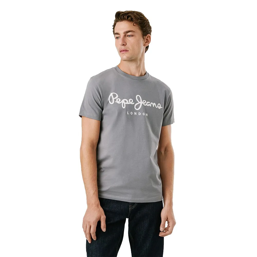 

Футболка с коротким рукавом Pepe Jeans Original Stretch N, серый
