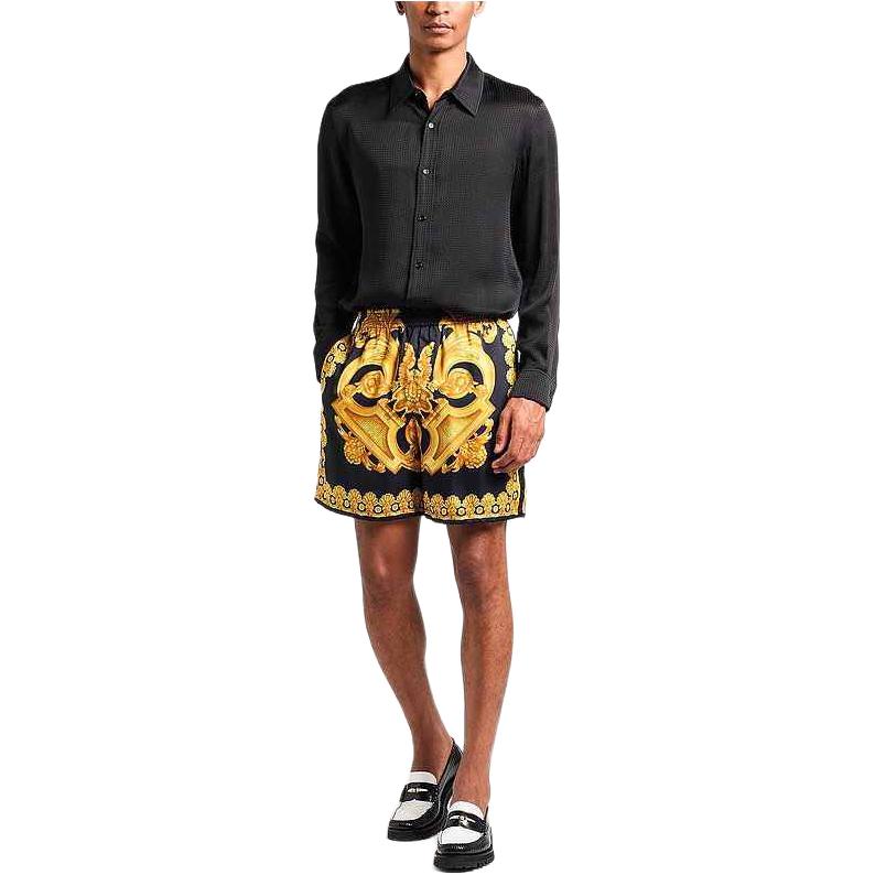Мужские повседневные шорты SS25 Versace, черный — фото 2