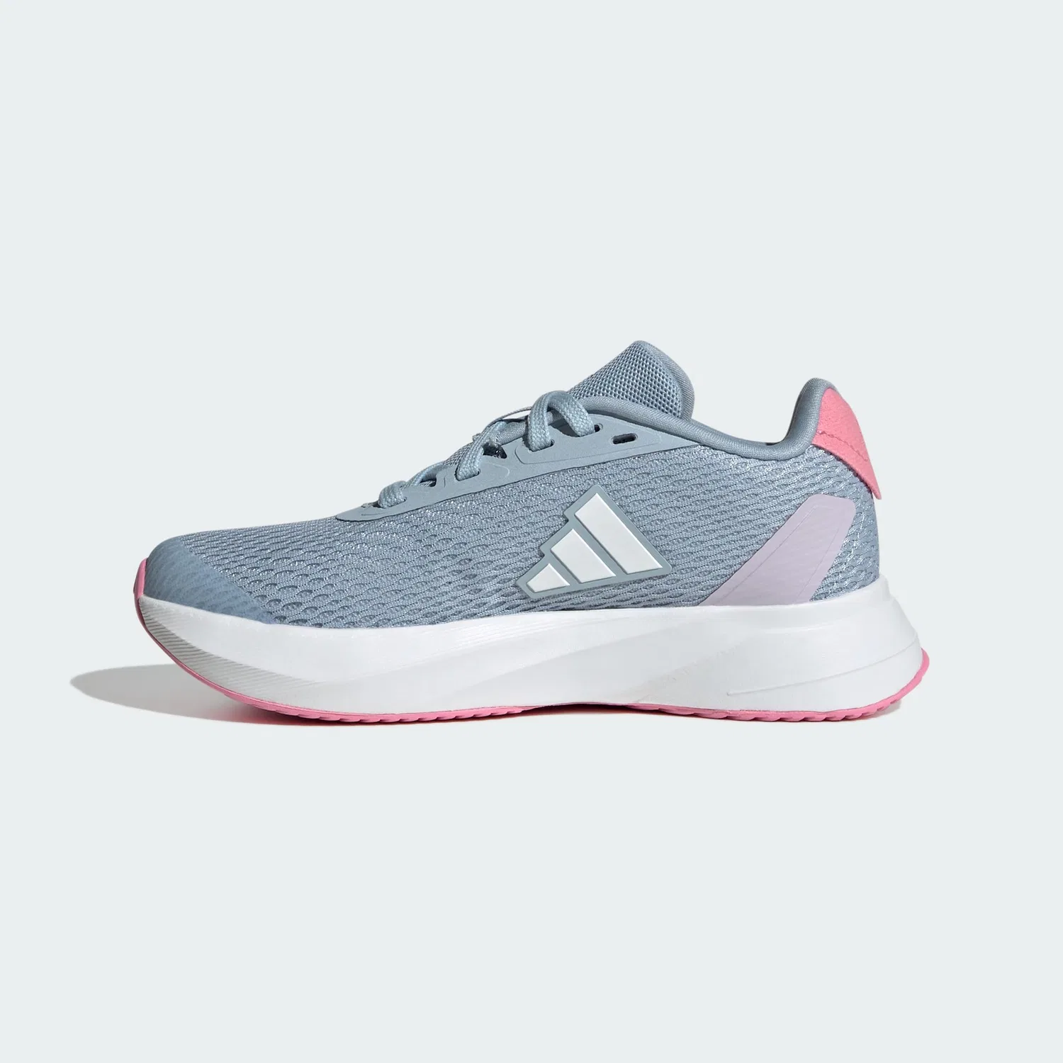 Детские кроссовки для мальчиков с закрытым носком Duramo Sl Adidas, Blue Wonder White Pink — фото 2