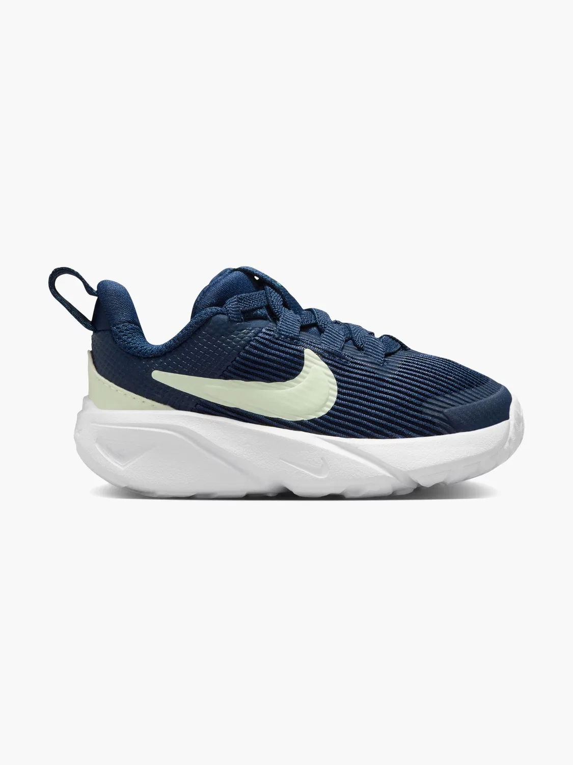 Детские беговые кроссовки с эластичной шнуровкой Nike STAR RUNNER 4 NN TD, синий