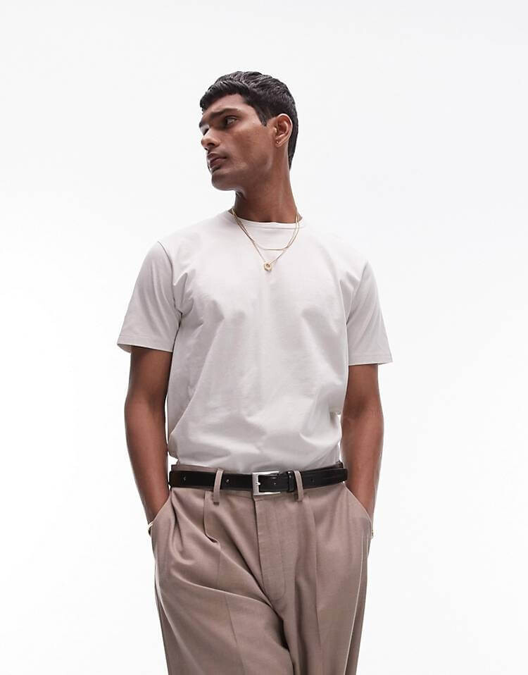 

Футболка Topman Classic, экрю