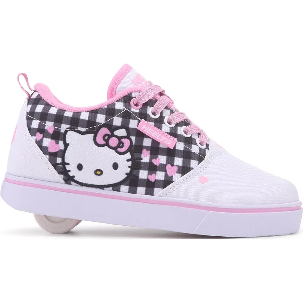 Детские кроссовки Hello Kitty Pro 20 Heelys, White/Black/Pink Hello Kitty — фото 2
