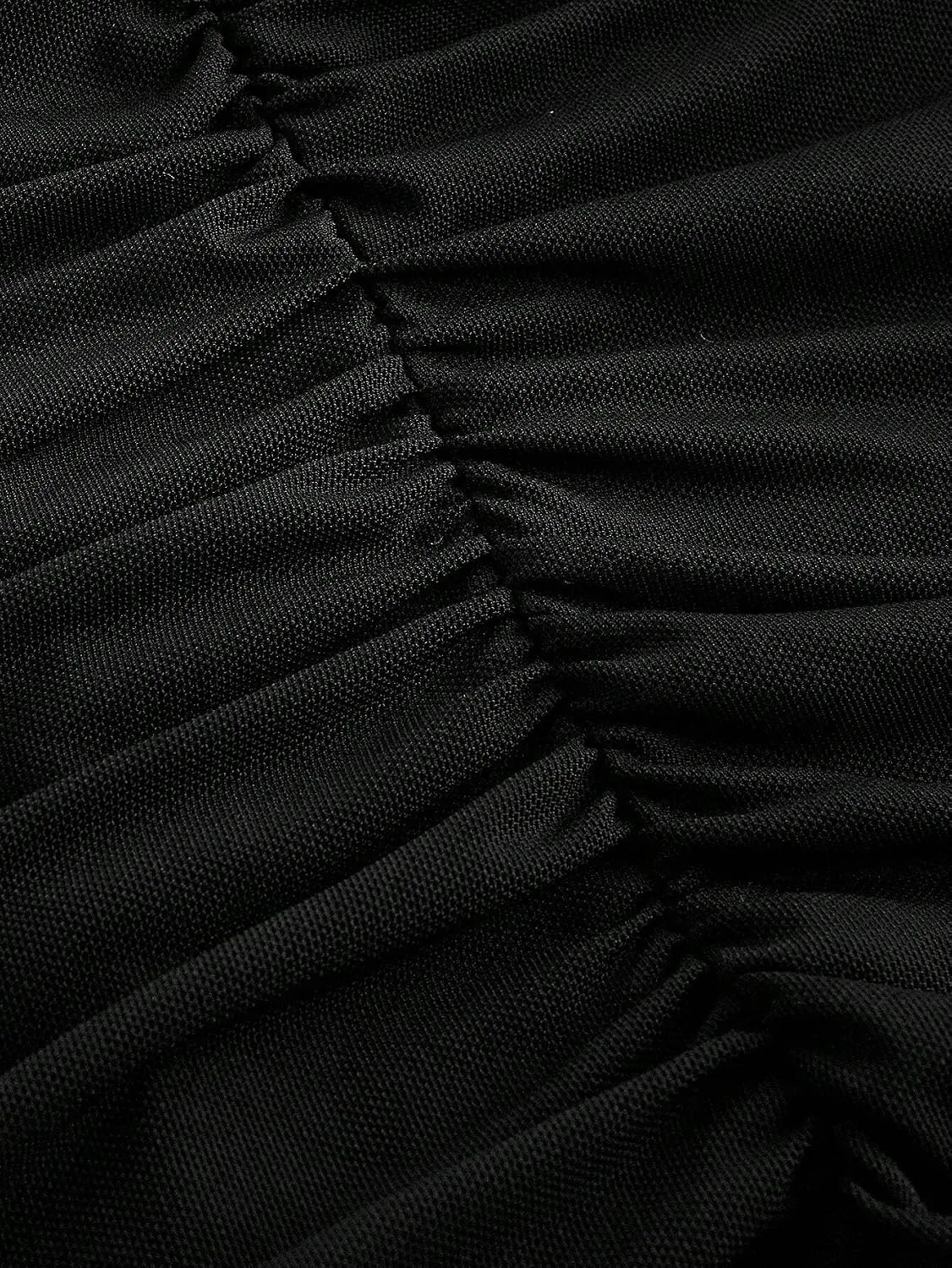 Женское повседневное миди-платье с запахом, Black — фото 4