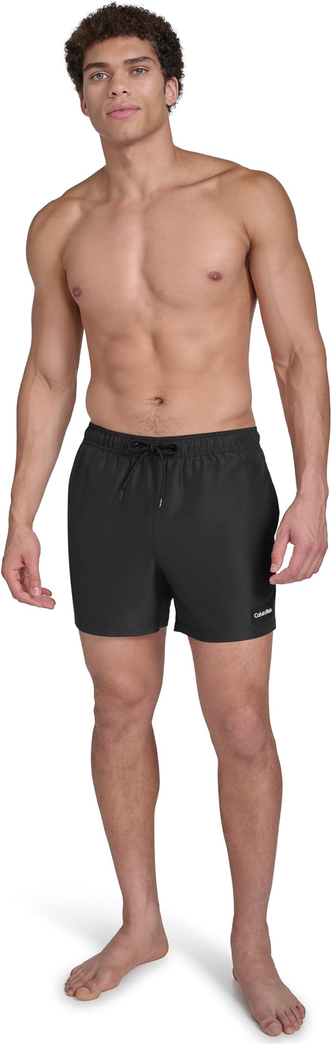 Плавательные шорты Calvin Klein Volley Quick Dry Lightweight, черный — фото 2