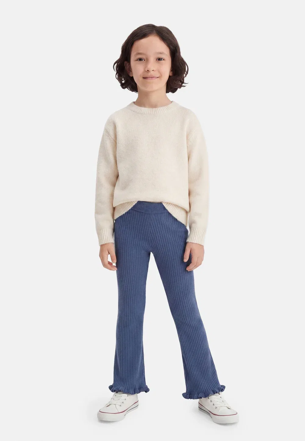 Расклешенные брюки Nmfleanna - леггинсы - брюки Name It, Vintage Indigo