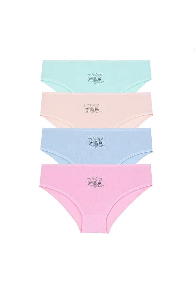 Детские трусы для девочек хлопковые 3 шт Berrak, Mixed Color