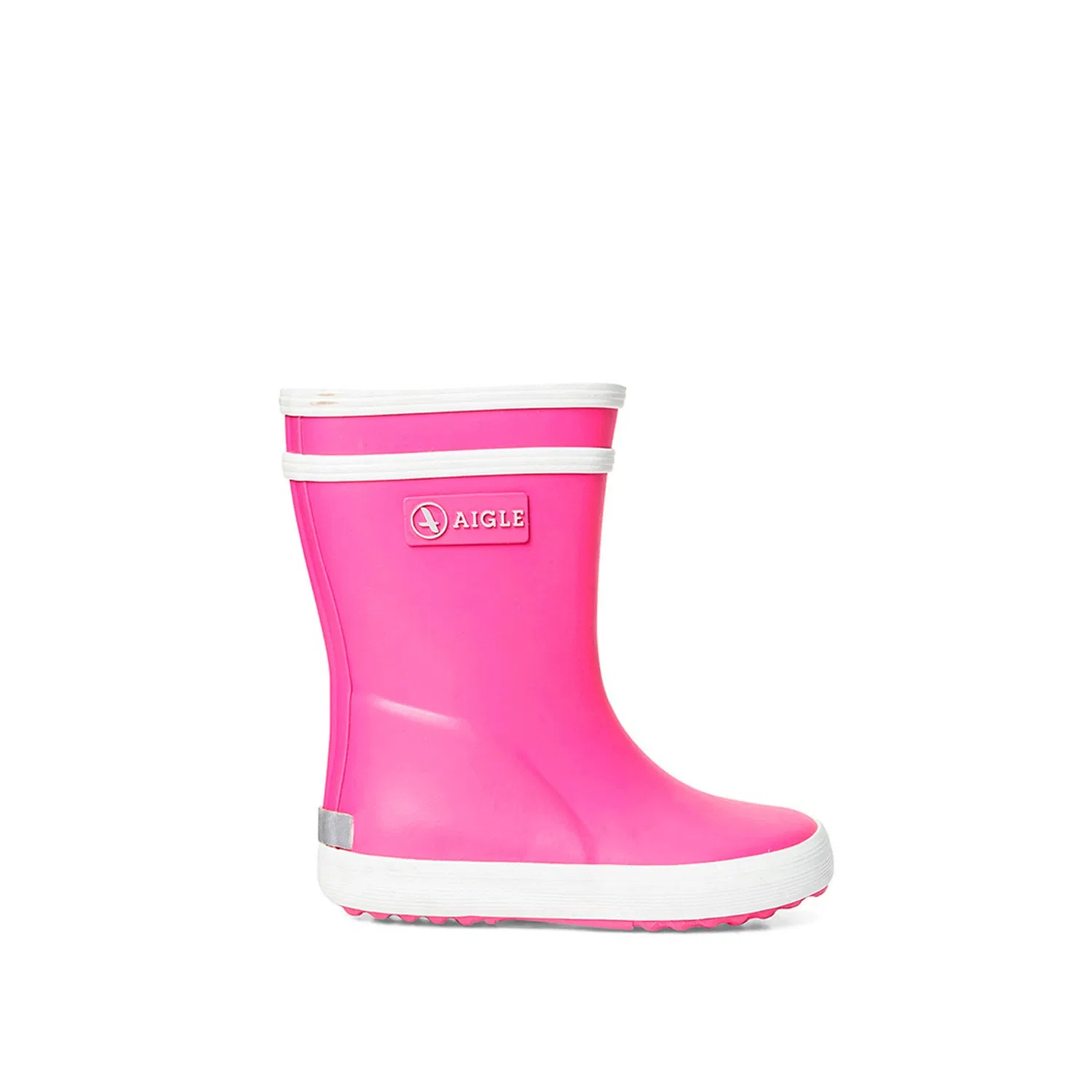 Детские резиновые сапоги с рефлектором Aigle, Rose