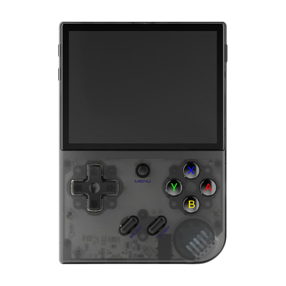 

Портативная игровая консоль Anbernic RG35XX Plus, 1 ГБ/64 ГБ, H700 ARM Cortex-A53, прозрачный черный