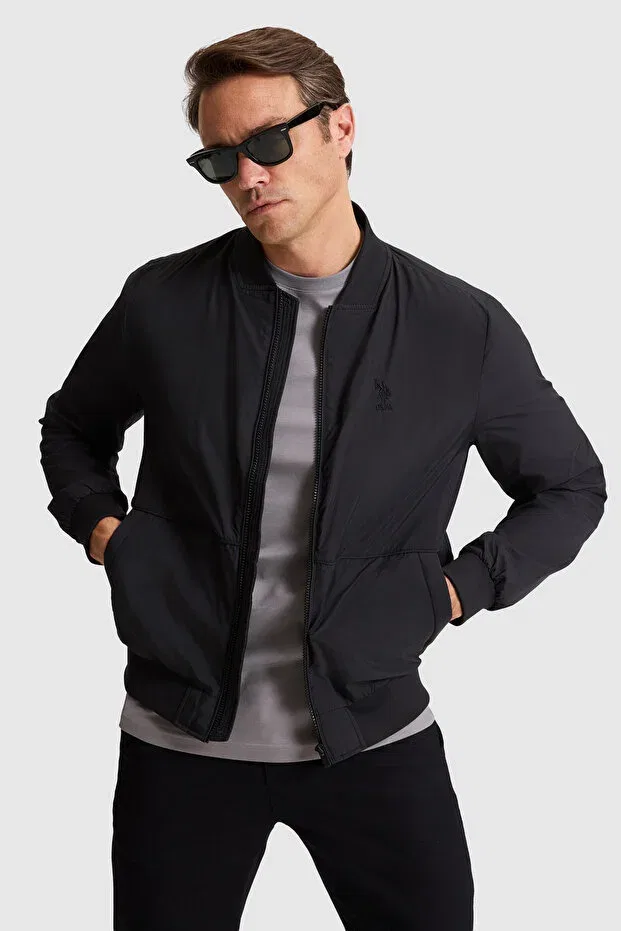 Мужское пальто с длинным рукавом U.S. Polo Assn., Black