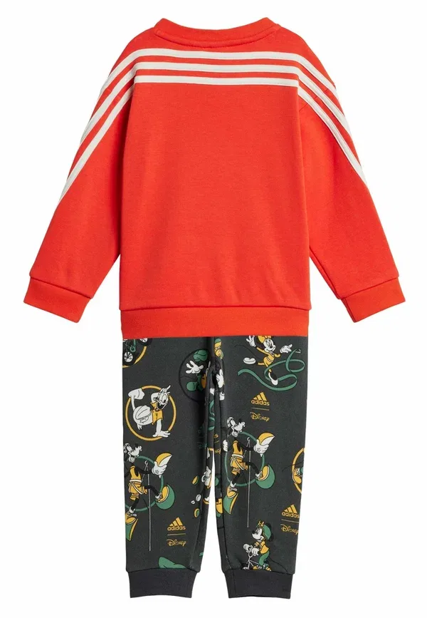 Спортивный костюм Микки Мауса от Disney Adidas Performance, ярко-красный/кремовый — фото 2