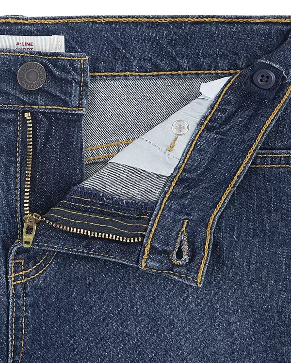 Детские шорты для девочек хлопковые Levi's, No Filter — фото 3
