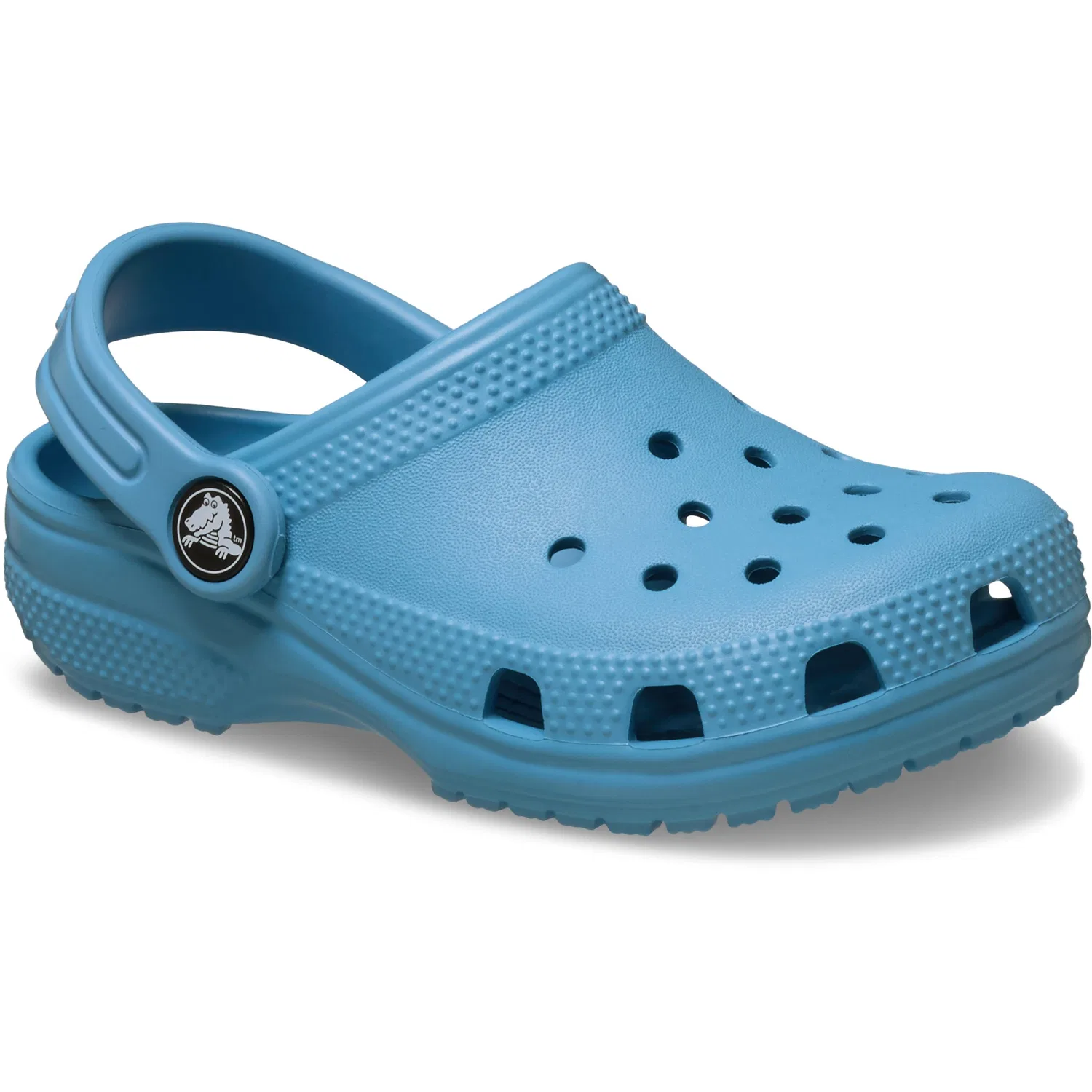 Детские клоги с ремешком на пятке Crocs, Elite Blue