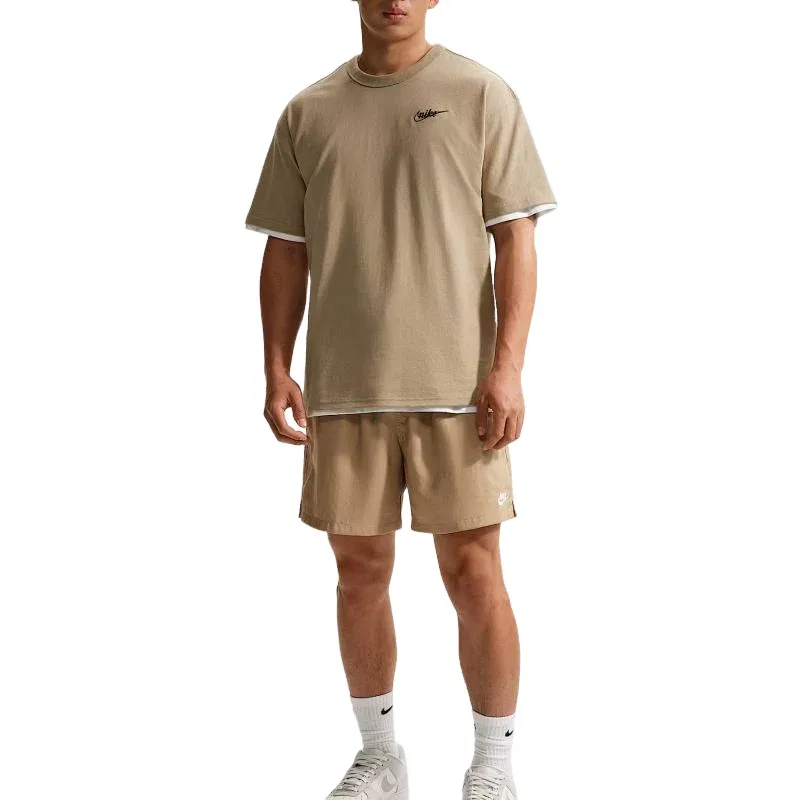 Мужская футболка Sportswear Prem GFX T-Shirt 'Khaki Brown' Nike, Khaki / Brown — фото 3