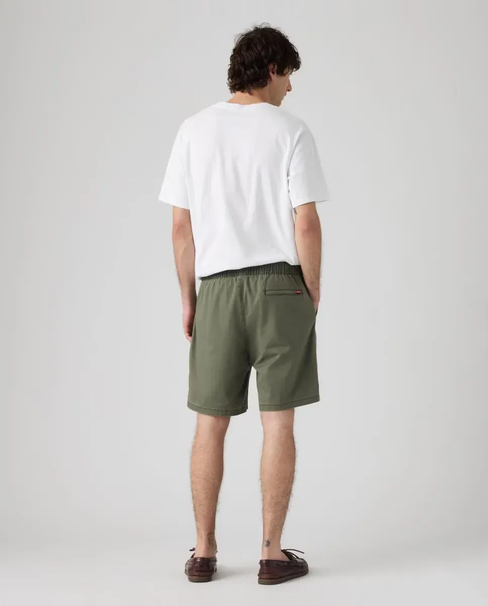 Мужские шорты-бермуды льняные Boxer Short Levi's, Verde Oscuro — фото 3