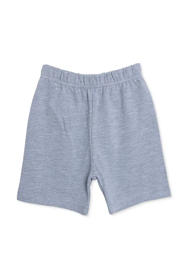 Детские шорты для мальчиков с завязкой Ebebek Hello Baby, Gray Melange
