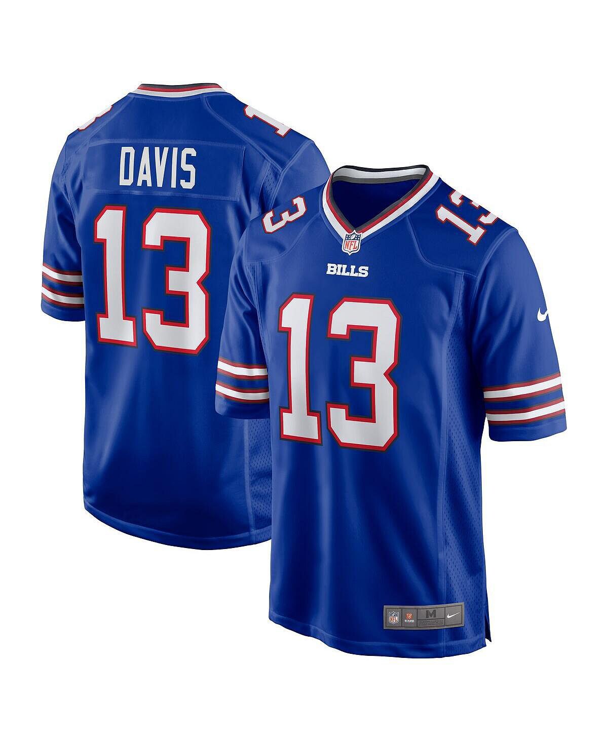 

Мужская футболка для командных игр gabriel davis royal buffalo bills Nike